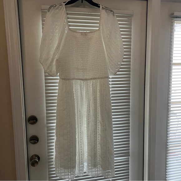 Polygram White Dress - Picture 4 of 6